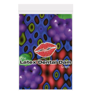 LATEX DENTAL DAMS FLAVORED VARIOUS