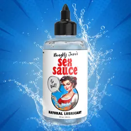 XR BRAND NAUGHTY JANES SEX SAUCE H2O LUBRICANT 8 OZ