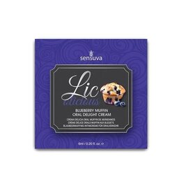 SENSUVA LIC O LICOUS ORAL DELIGHT CREAM VARIOUS FLAVORS FOILS