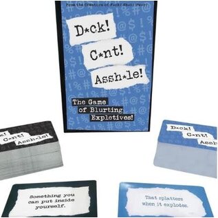 KHEPER GAMES CARD GAME DICK! CUNT! ASSHOLE! BLURTING DIRTY EXPLETIVE