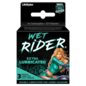RIDER CONDOM WET EXTRA LUBE 3 PACK