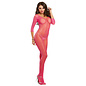 DREAMGIRL DREAM GIRL LONG SLEEVED BODYSTOCKING
