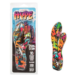 CALIFORNIA EXOTICS CALEX HYPE DUAL STIM VIBE