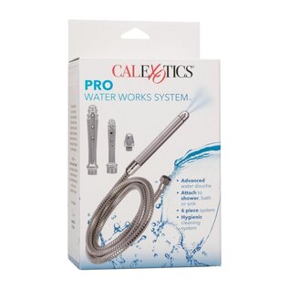 CALIFORNIA EXOTICS CALEX PRO WORKS DOUCHE SYSTEM SILVE