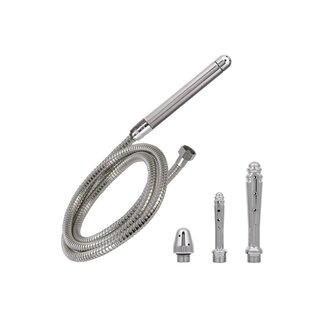 CALIFORNIA EXOTICS CALEX PRO WORKS DOUCHE SYSTEM SILVE