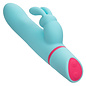CALIFORNIA EXOTICS LOVE BUNNY ROTATING BUNNY BLUE