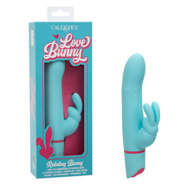 CALIFORNIA EXOTICS LOVE BUNNY ROTATING BUNNY BLUE