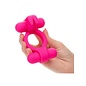 CALIFORNIA EXOTICS CALEX ROCKIN RABBIT DUAL C - RING PINK