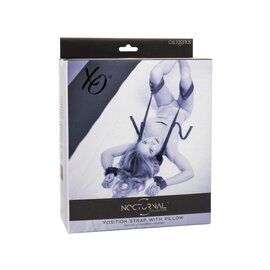CALIFORNIA EXOTICS NOCTURNAL POSITION STRAP WITH PILLOW