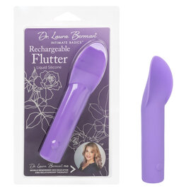 CALIFORNIA EXOTICS DR LAURA BERMAN RECHARGEABLE FLUTTER VIBE PURPLE