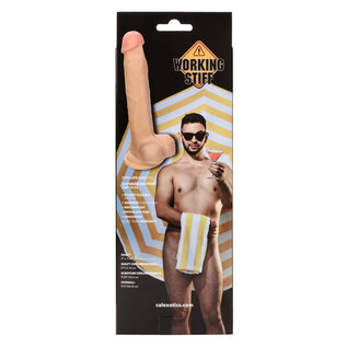 CALIFORNIA EXOTICS WORKING CABANA BOY PROSTHETIC 9" FLESH