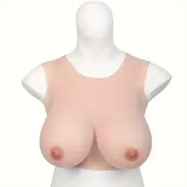 "O" HEAVENS BREAST PLATE "OH" SILICONE VANILLA