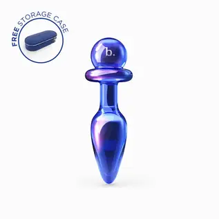 BIIRD ANAL PLUG ANII GLASS MEDIUM