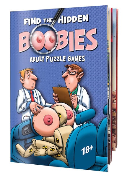 OZZE CREATIONS PUZZLE BOOK OZZE CREATIONS FIND THE BOOBIES