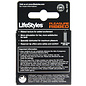 LIFESTYLE CONDOM LIFESTYLES ULTRA RIBBED STIMULATING CONDOMS 3 PACK