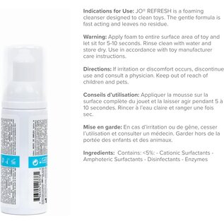 SYSTEM JO CLEANER JO REFRESH ANTI-BACTERIAL FOAMING 1.7 OZ