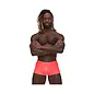 MALE POWER SHORTS MP MENS BARELY THERE MINI CORAL LARGE