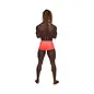 MALE POWER SHORTS MP MENS BARELY THERE MINI CORAL LARGE