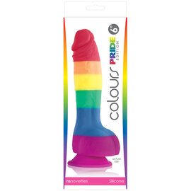 NS NOVELTIES NS NOVELTIES PRIDE DONG WITH BALLS 6 INCH