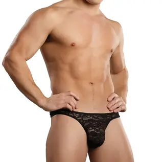 MALE POWER MALE POWER BONG THONG STRETCH LACE