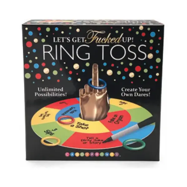 LITTLE GENIE LITTLE GENIE LET'S GET FUCKED UP RING TOSS GAME