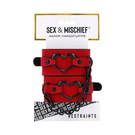 SPORTS SHEETS SEX & MISCHIEF AMOR HANDCUFFS