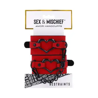 SPORTS SHEETS SEX & MISCHIEF AMOR HANDCUFFS