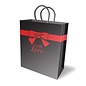 LITTLE GENIE GIFT BAG WITH LOVE BLACK /RED