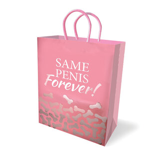LITTLE GENIE GIFT BAG SAME PENIS FOREVER PINK