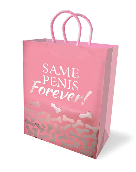 LITTLE GENIE GIFT BAG SAME PENIS FOREVER PINK
