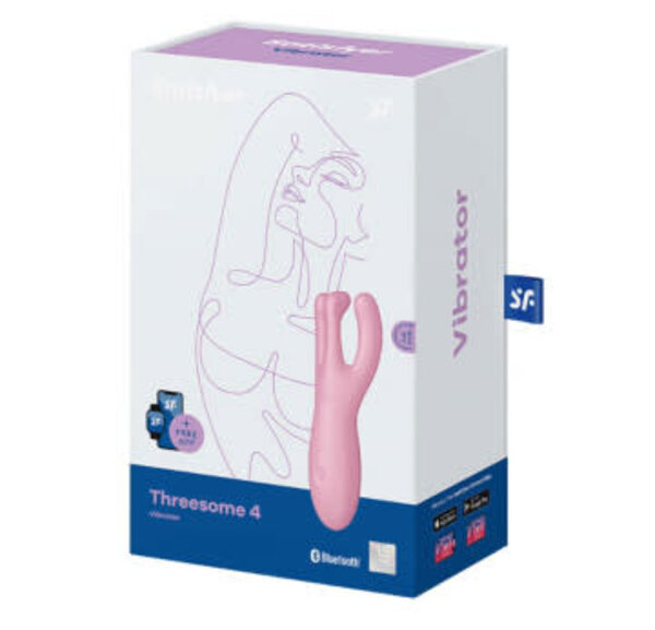SATISFYER VIBE THREESOME 4 PINK