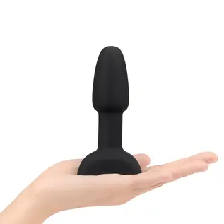 B VIBE PETITE ANAL RIMMER W/REMOTE BLACK