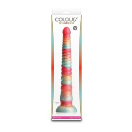 NS NOVELTIES COLOURS STACKED DONG 12"