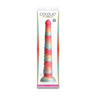 NS NOVELTIES COLOURS STACKED DONG 12"