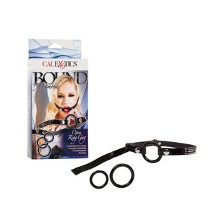 CALIFORNIA EXOTICS BOUND BY DIAMONDS OPEN RING GAG