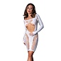 MAGIC SILK MS DRESS BLACKLIGHT REACTIVE LONG SLEEVE