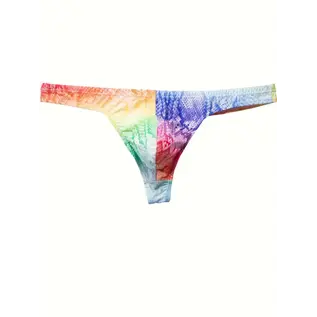 "O" HEAVENS "O" HEAVENS MENS MULTICOLOR THONG