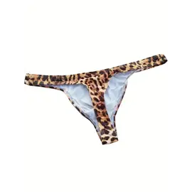 "O" HEAVENS "O" HEAVENS MENS LEOPARD LOW THONG