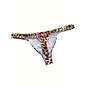 "O" HEAVENS "O" HEAVENS MENS LEOPARD LOW THONG