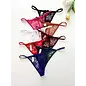 "O" HEAVENS LACE SEXY THONG LOW