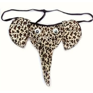"OH" ELEPHANT THONG ONE SIZE VARIOUS