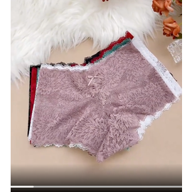 "O" HEAVENS "O" HEAVENS LADIES LACE BOYSHORTS VARIOUS