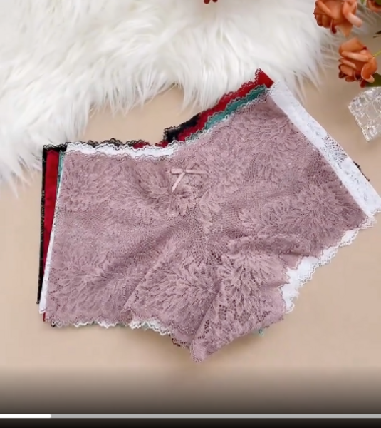 "O" HEAVENS BOY SHORTS LACE VARIOUS