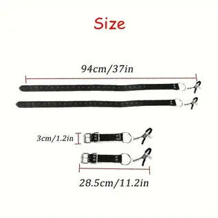 "OH" LABIA SPREADER STRAPS