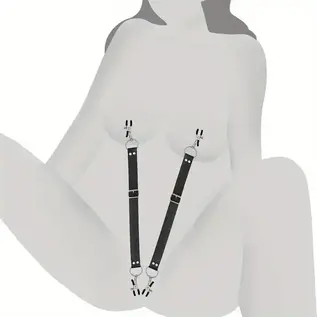 "OH" LABIA SPREADER STRAPS