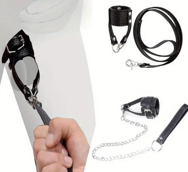 "O" HEAVENS BALL STRETCHER RESTRAINT & LEASH