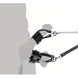 "OH" BALL STRETCHER RESTRAINT AND LEASH