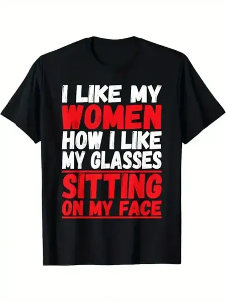 "O" HEAVENS T SHIRT SIT ON MY FACE BLACK