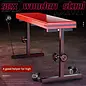 "O" HEAVENS "O" HEAVENS PADDED LOVE BENCH WITH CUFFS RED