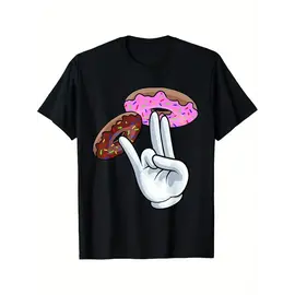 "OH" T SHIRT SHOCKER BLACK